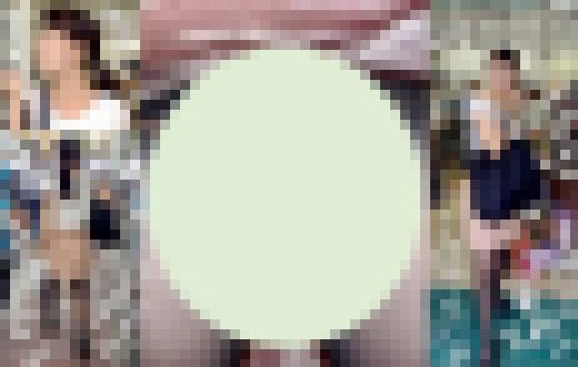 某エアライン・スキルアップ研修？黒スト越のモロ絶景白Pクロッチ・後輩CAさん☆出勤中（CA008）　サンプル画像1