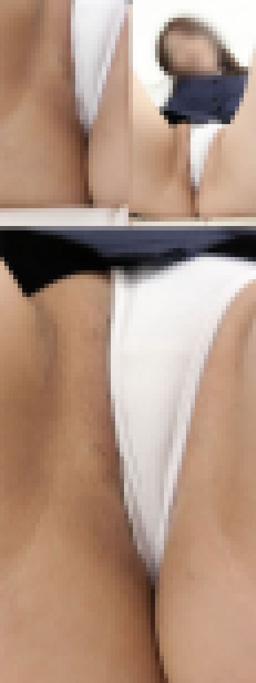 【フェチ動画】内●恭子似の純白のTバックパンティの股間の膨らみ見せつける身長170cmオーバーの大手銀行勤務のお姉さん vol1　サンプル画像3