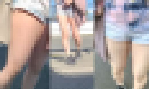 JDの凄まじいぷりぷり筋肉下半身を粘着接写♥　サンプル画像1