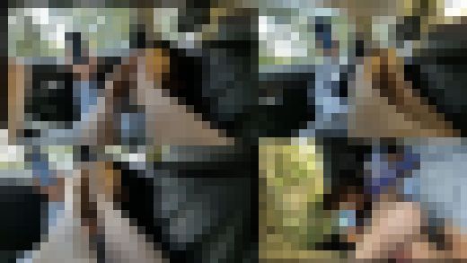 めいちゃんのストッキングで顔面踏みつけ　サンプル画像1