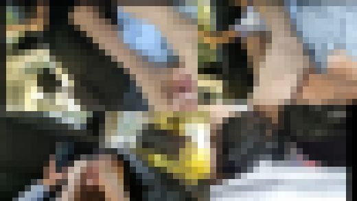 めいちゃんのストッキングで顔面踏みつけ　サンプル画像3