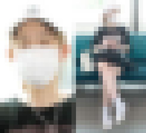 白い美脚がエロいスニーカーが似合う可愛いお姉さん(其の二) サンプル画像