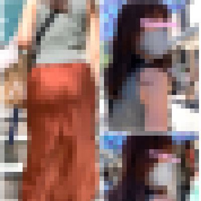 【好評再販SALE】サテン生地でお尻のシルエットがはっきり映って下着の感じも最高にエロい感じで出ている変態主婦の尻【94】 サンプル画像