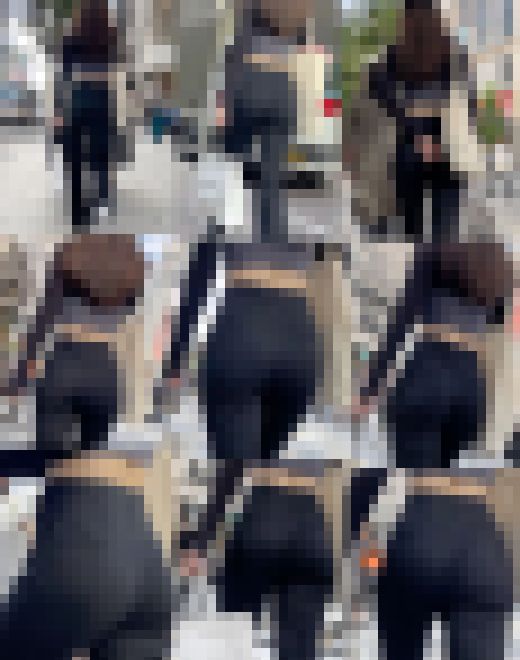 【プレミアムクラス】くびれからの、球根尻！腹出しスポーティお尻様をロックオン！　サンプル画像1