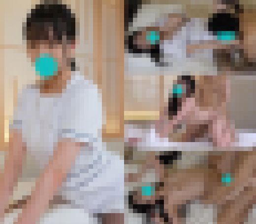 《個人撮影》ナンパで出会ったイケメン彼氏がいる美人マッサージ嬢「ホントにやめて！もう帰ります！」無理ハメでエビ反り痙攣イキしまく　サンプル画像1