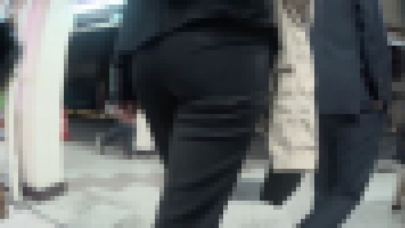 パンツスーツスタイルな肉尻OL! サンプル画像