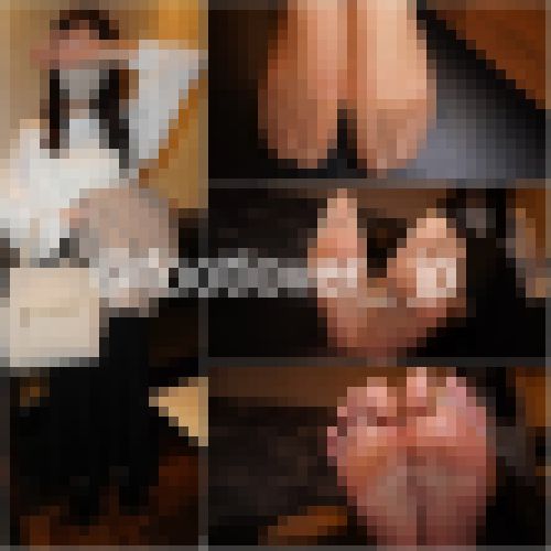 【画像＋おまけ動画】２５才OLさんの仕事終わりの蒸れて臭った膝下パンスト！皮膚ポロポロ素足！ サンプル画像