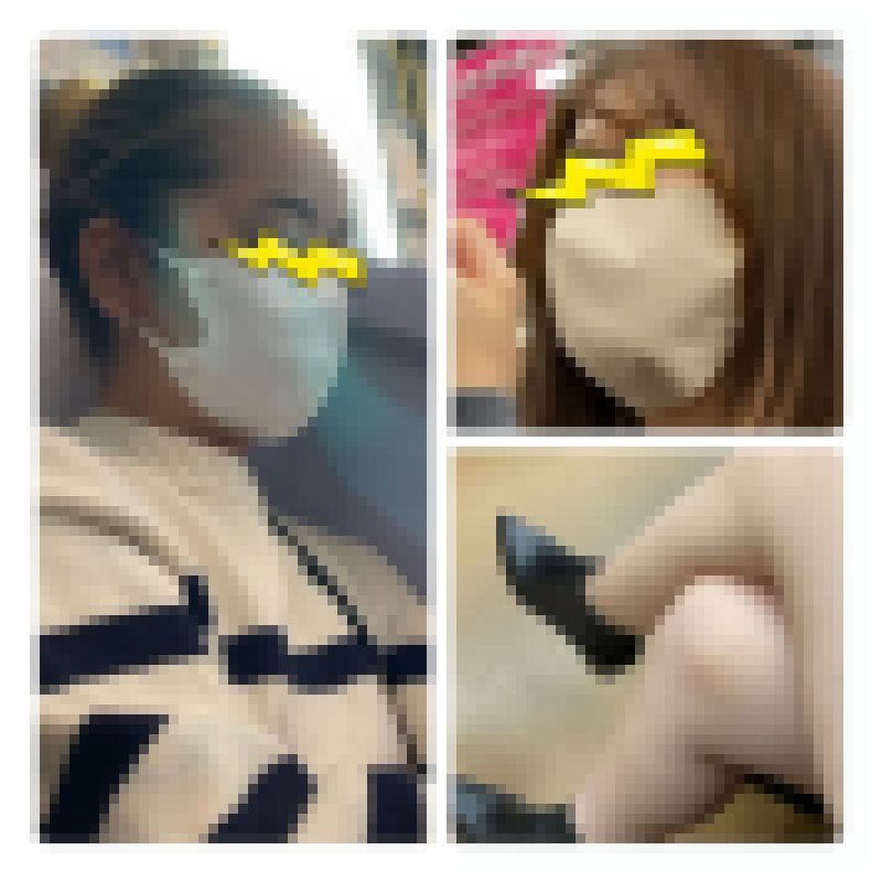 脚フェチ495 2名の脚を組む美人お姉さんの接近エロ過ぎる生脚美脚 サンプル画像