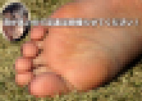 背が高いので足裏足紋撮らせてください！　サンプル画像1