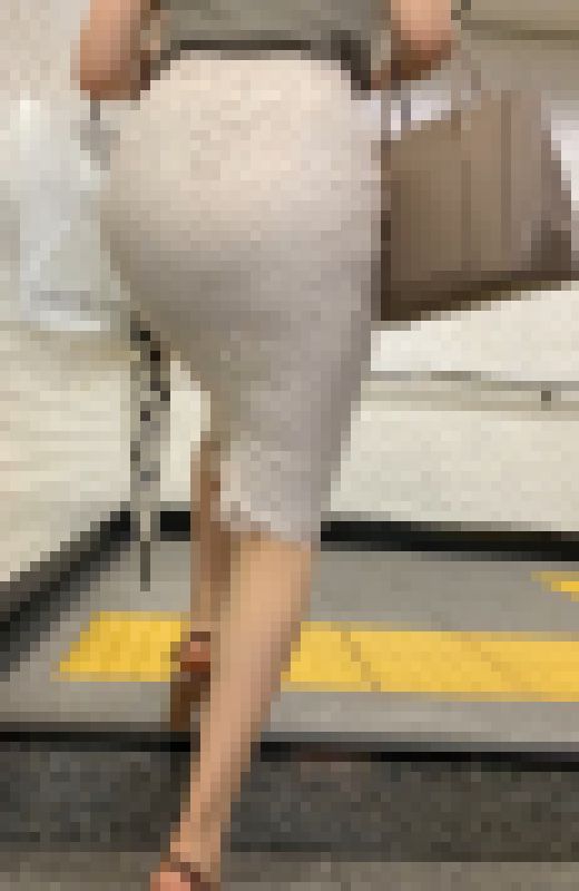 【好評再販SALE】レーススカートでお尻の形が最高に綺麗な女。ウェストの感じもたまらなく好き。デカ尻女に肉棒を挿す【102】　サンプル画像3