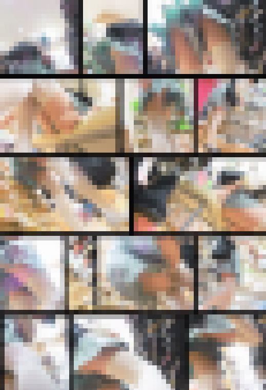 白ニーソ美少女♥︎がばがばキュロット間から白ぱんつモロ見え盗撮　サンプル画像1