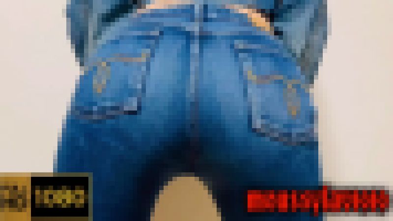 【超高画質】美尻☆ジーンズ👖SSR確定✨エロすぎ注意💖大画面マウジーヒップ サンプル画像