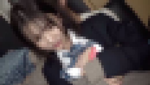 【素人】制服素人娘の濃厚ご奉仕から中出しセックス　サンプル画像2