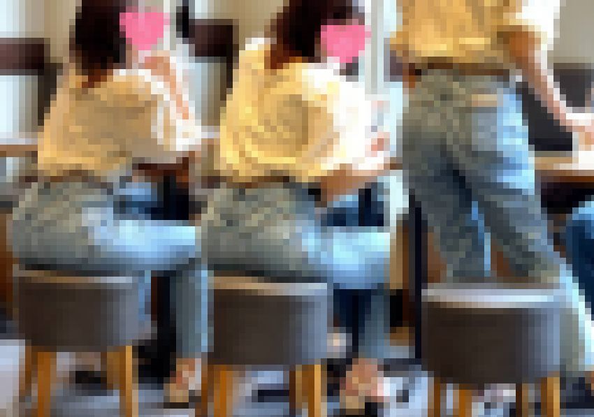 ピチピチジーンズヒップ189_極エロ!!大胆な突き出し尻が半端ないお姉様♪ サンプル画像