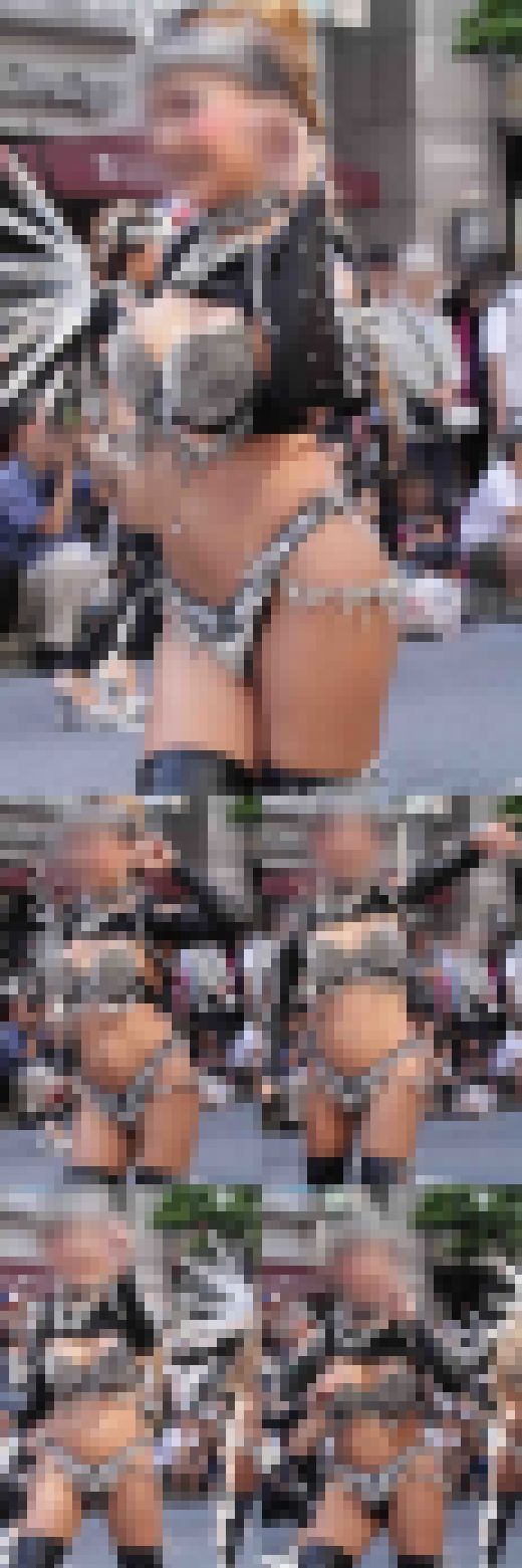 【写真】 揺れる生尻！漆黒に瞬く綺羅星！ボンテージに身を纏った流星のサンバダンサー vol.4　超盛り428枚！　サンプル画像1