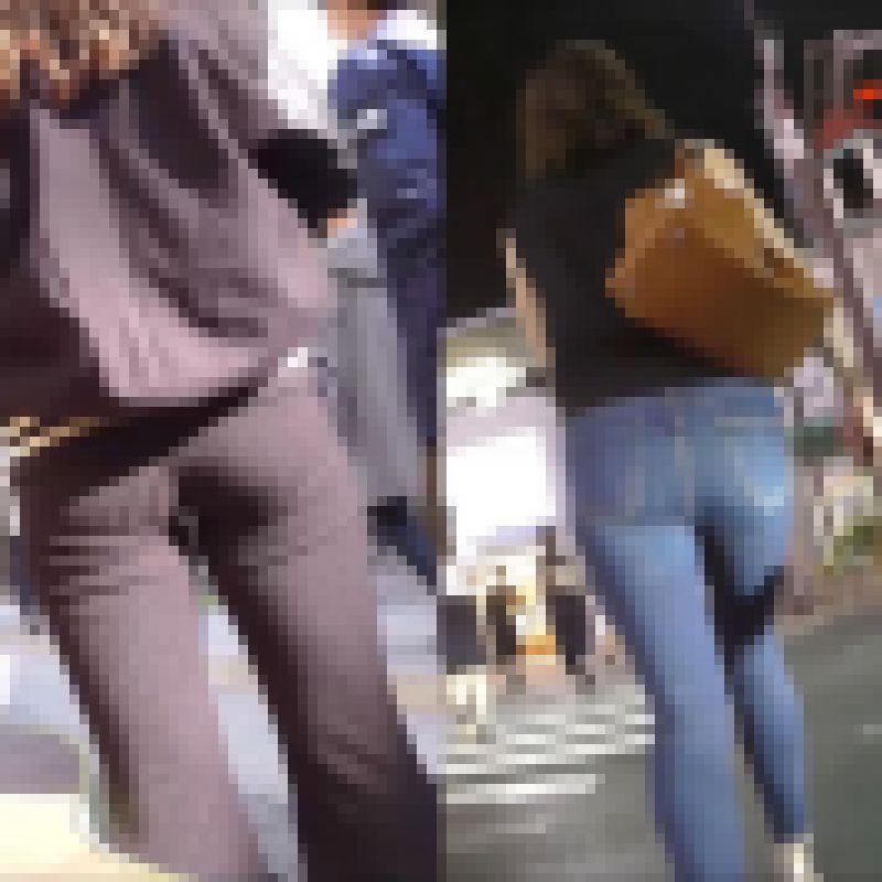 ヤンギャルプリケツ＋むっちりデニムお姉様　2人前 サンプル画像