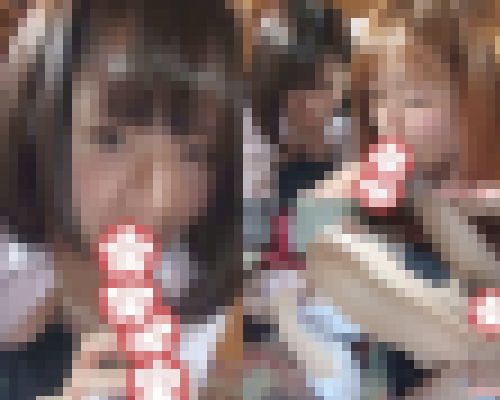 なりたてほやほやのJD二人組がお友達のお隣で赤貝から愛液垂らして何も言わずに生挿入！二人に精子を中出し！③ サンプル画像