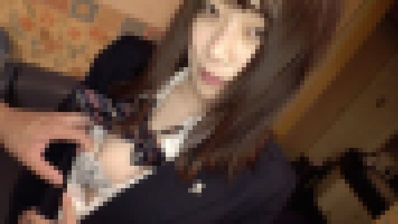 【素人】素人制服娘と中出しセックス二回戦 サンプル画像