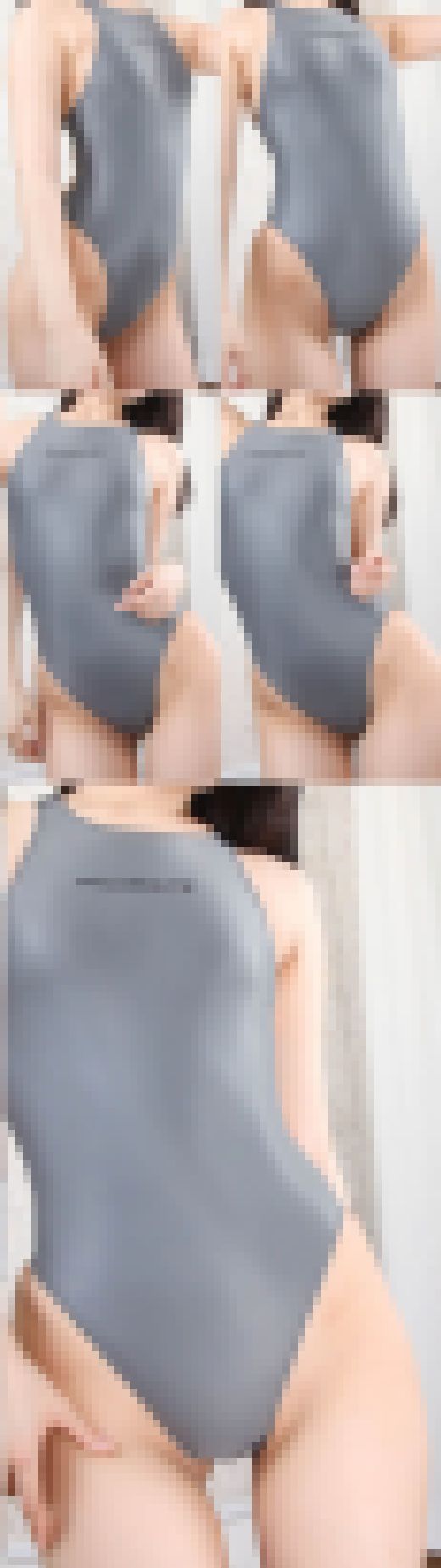 【フェチ動画】元水泳部の女子大生！165cm完璧BODYの美しい張りの鼠蹊部に食い込むハイレグP●ARFAITE　サンプル画像2