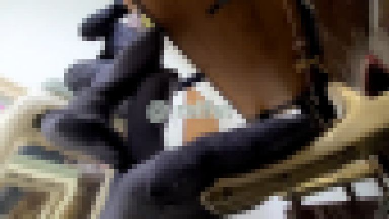 タイツでピアノペダル踏み #3 サンプル画像