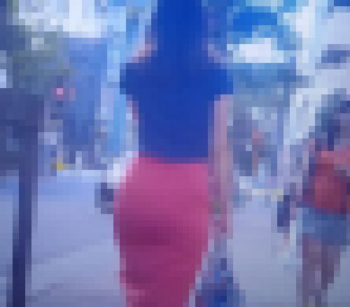 スタイル抜群で綺麗なお姉さんの美尻タイトスカート サンプル画像