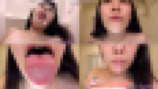 【舌フェチ唾フェチ】愛沢あかりのエロ長い舌・唾・口の臭い堪能コース1　サンプル画像1
