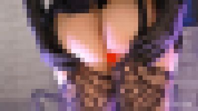 激ミニスカ＆マイクロTバック水色＆白粘着撮り　サンプル画像1