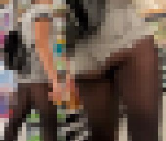 【フルHD】伝線しまくりの肉尻黒パンスト！ サンプル画像