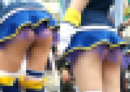 高画質 イベントガール・チラリ!4 突き出したお尻 サンプル画像2