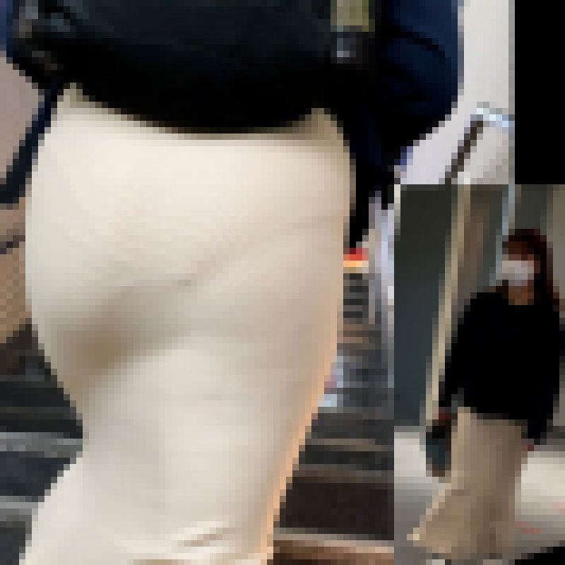 【4K】デカ尻マーメイドスカート女子 サンプル画像