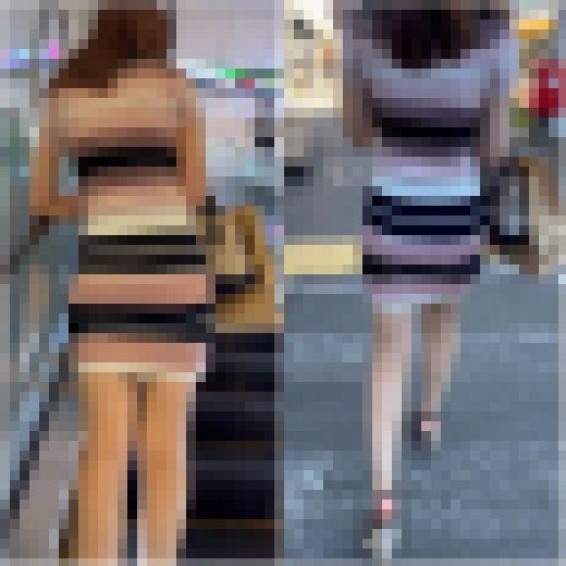 《４K・高画質》No.305「グラマーボディーの美女　ミニ丈ワンピで登場」　サンプル画像3