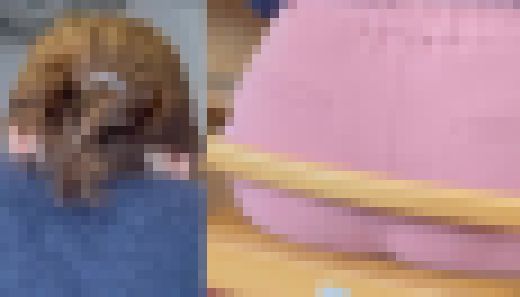 【20代のプリ尻】無防備な尻を視◯されながら　○ーメンをすするタヌキ顔女子　【4K】 サンプル画像