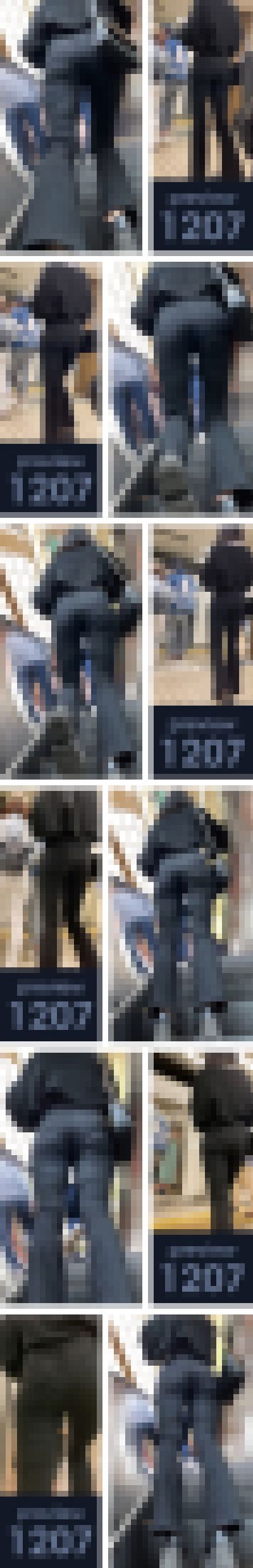 【1207】ベ〇コン〇ルメってTV番組あるじゃないですか…アレのお尻版です！ピチピチ黒フレアパンツ女子　サンプル画像2