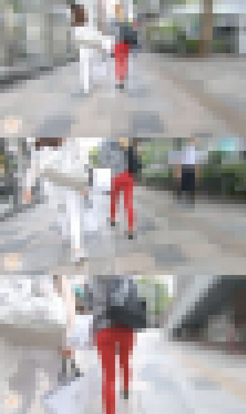 【FHD高画質】綺麗な着こなしのヨガパンギャル　サンプル画像1