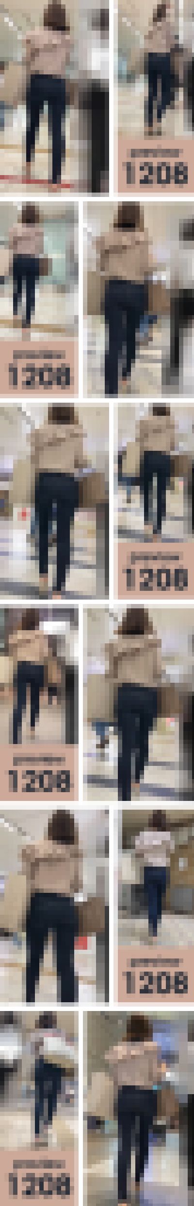 【1208】業界出禁デスネ!思わずよぎる禁断のセリフ「いや…エレベーター使えばいいぢゃん!」ピチピチスキニージーンズ女子(前編) サンプル画像2