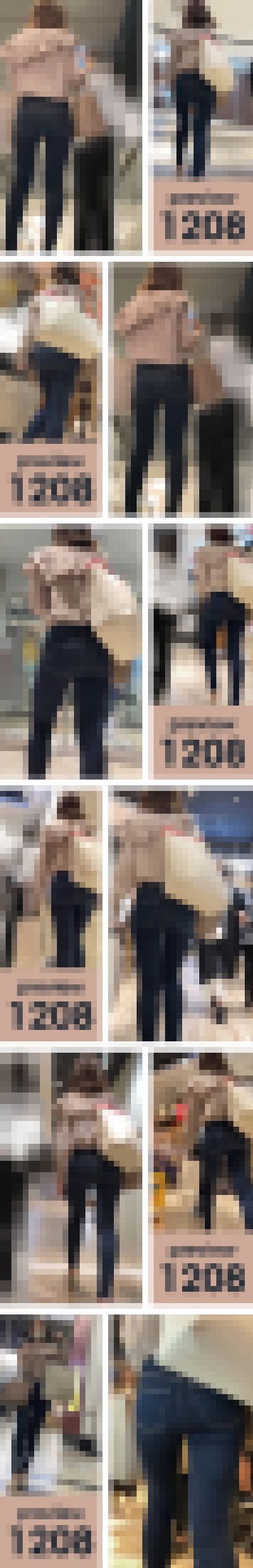 【1208】業界出禁デスネ!思わずよぎる禁断のセリフ「いや…エレベーター使えばいいぢゃん!」ピチピチスキニージーンズ女子(前編) サンプル画像3