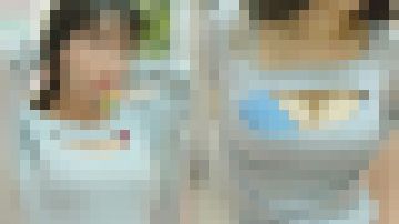情けない程に垂れ下がった　だるんだるんの垂れ巨乳　僕のお店の試着室422 サンプル画像