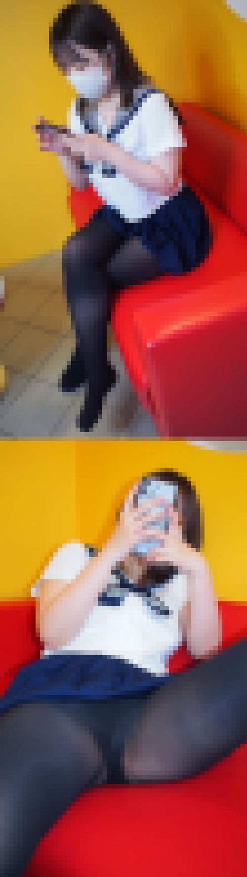 メチャカワ💛大学一年💛ラブホでセーラー服③（黒タイツ） 最終章　サンプル画像2