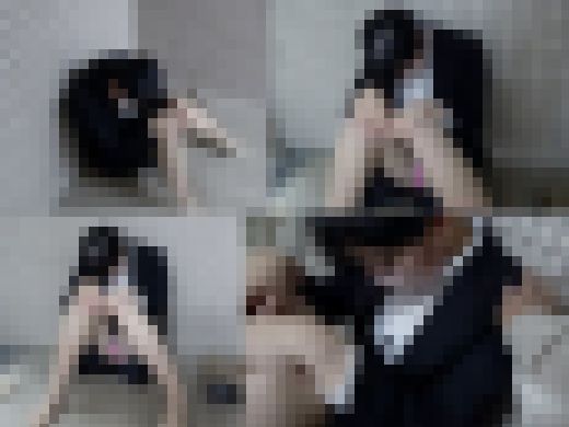 清楚系OLに泥●痴漢。美乳を晒し、パンツを食い込ませたら、目が合い逃げられました。【胸チラ/パンチラ】　サンプル画像1