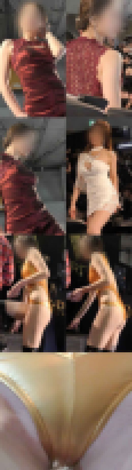 【フェチ動画】金色変形水着美女と股間丸出しの爆乳ミニスカストッキング！？東●オート●ロン2022　長尺81分の決定版！vol.5　サンプル画像3