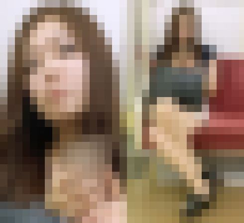 短すぎるスカートでパンチラガードをするキャバ嬢風のお色気お姉さん（其の一） サンプル画像