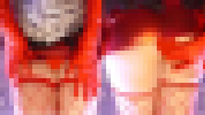 白赤コーデ、マイクロミニ3着、Tバック サンプル画像3