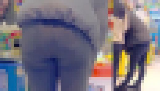 【20代ママの巨尻】種付け適齢期の黒スキニー巨尻　産みたてなのにケツを突き出し妄想立ちバックw【4K】 サンプル画像