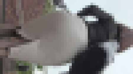 背中シースルーパツパツ尻黒ストOL サンプル画像