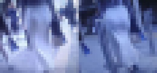 神秘的で超可愛いアイドル系美少女が純白のタイトスカート履いて美巨尻パンパンピタピタパッツンパッツンにして歩いてるよ サンプル画像2