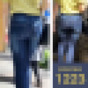 【1223】その頭部からつま先にかけてのシルエット…まるでグー○ルマップのピン！ピチピチスキニージーンズ女子（前編） サンプル画像