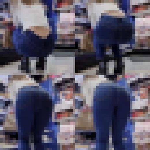 【ピチピチジーンズ】巨尻をアピールするエロそうな女　サンプル画像1
