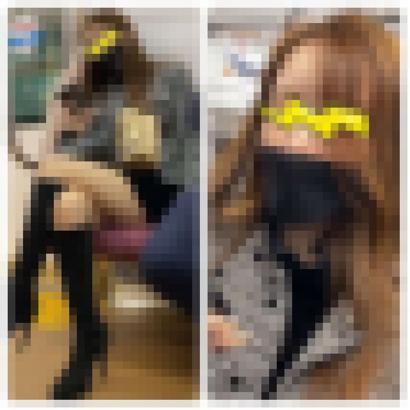 長編シリーズ611 脚を組むS級美人お姉さんの対面エロ過ぎるパンスト美脚・顔撮り サンプル画像