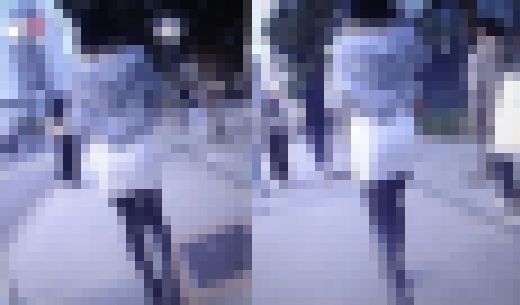 めっちゃキレイで色気抜群の美女が超プリ美尻でタイトスカートモッコリさせながら歩いてるよ　サンプル画像1