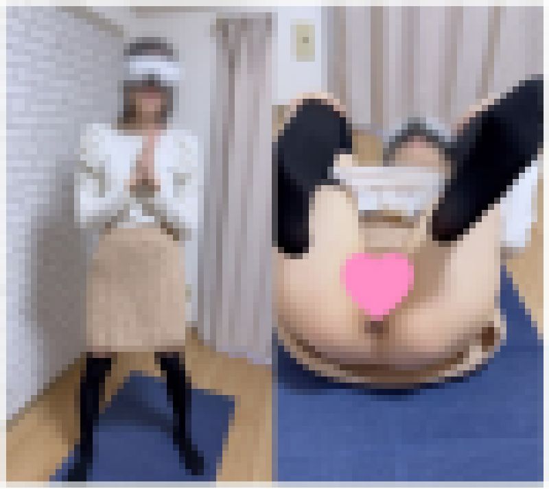 【気付かれないように秘部を観察】私服の時の若きスレンダー事務員さんの秘部 サンプル画像
